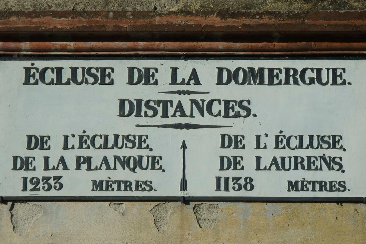 La Bonne Planque - Maison Eclusiere De La Domergue Canal Du Midi Mas-Saintes-Puelles Eksteriør bilde