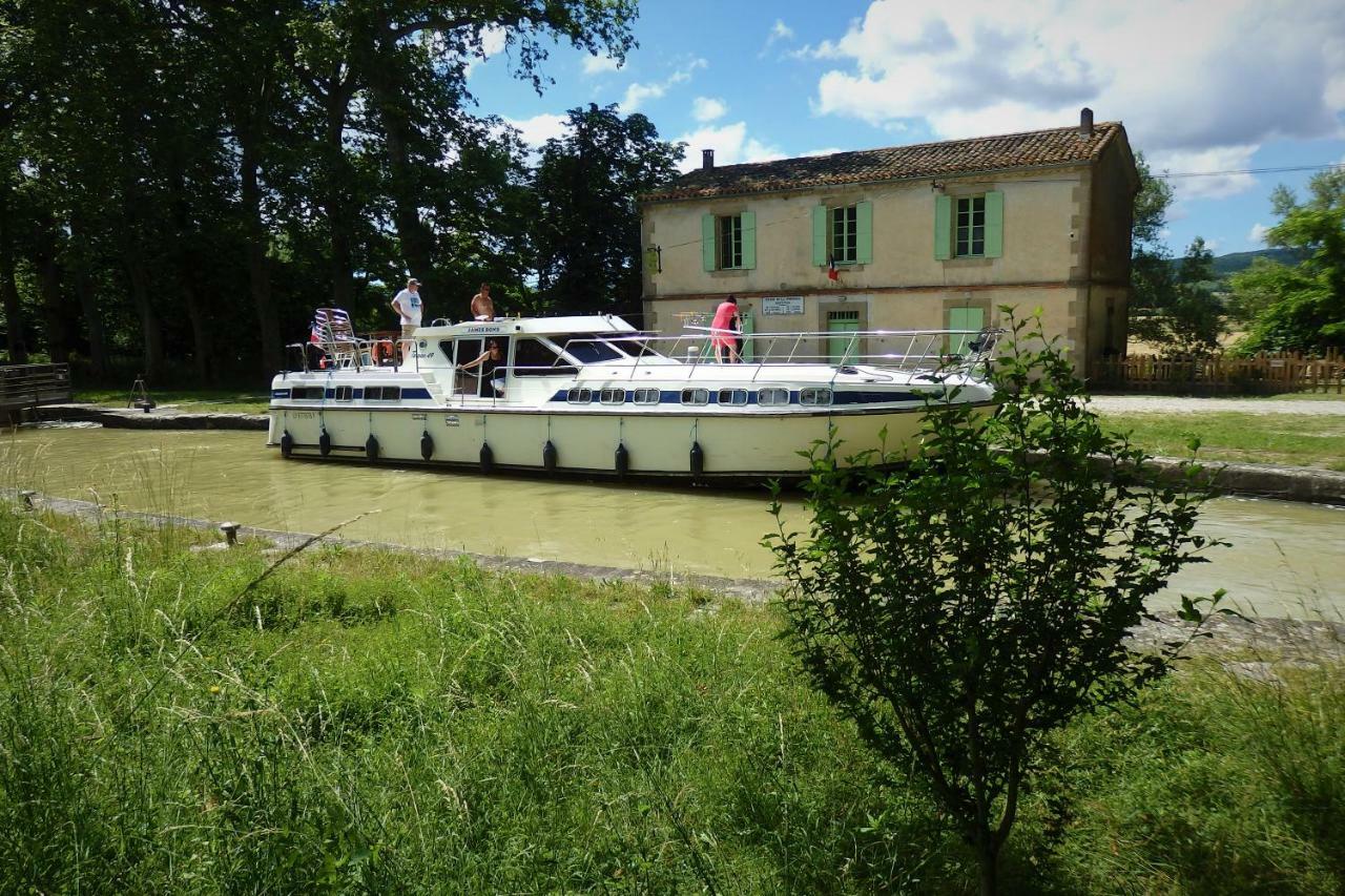 La Bonne Planque - Maison Eclusiere De La Domergue Canal Du Midi Mas-Saintes-Puelles Eksteriør bilde